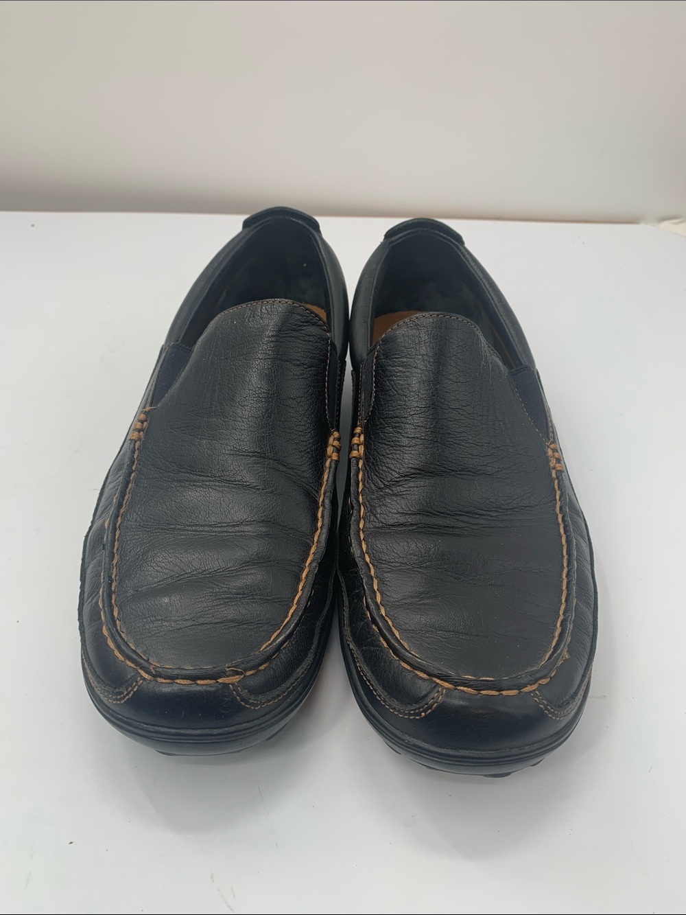 Cole Haan Shoes 10M Men's Brown Leather slip on it Tucker Venetian Loafer